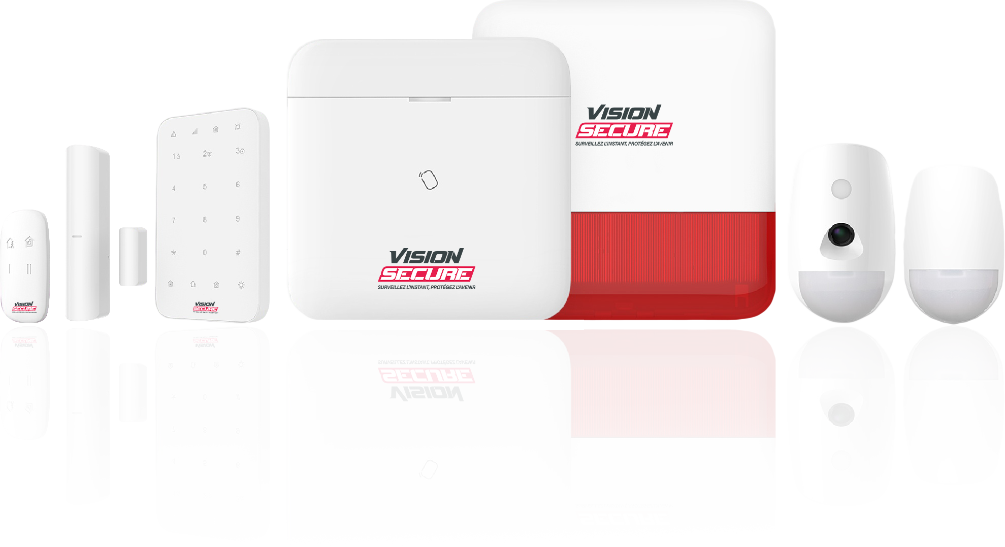 alarme et télésurveillance, prix et pack pour particuliers et professionnels dans l'Oise et Ile de France. Vision Secure